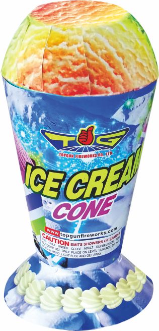 TOPGUN ICE CREAM CONE: Dapkus Fireworks Company